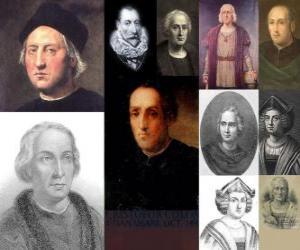 Photos of Christopher Columbus was the admiral in command of the expedition that came to America in 1492 puzzle