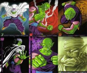 Piccolo Piccolo monster Daimao son, born to take revenge on Goku. It comes from the planet Namek. It is the first teacher of Son Gohan. puzzle