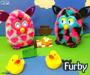 Picnic Furby puzzle