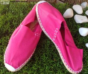 Pink espadrilles puzzle