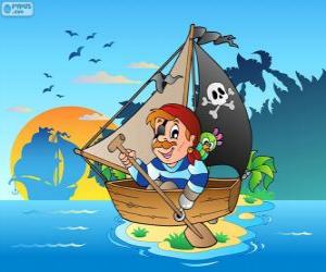 Pirate boat puzzle