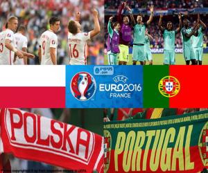 PL-PT, quarter-final Euro 2016 puzzle