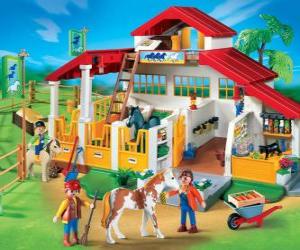 Playmobil farm puzzle