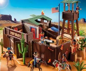 Playmobil Fort puzzle