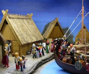 Playmobil Viking Village puzzle