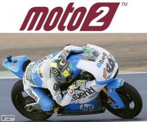 Pol Espargaró, 2013 world champion of Moto2 puzzle