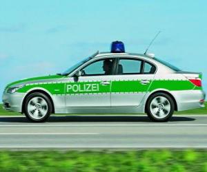 police Car - BMW E60 - puzzle