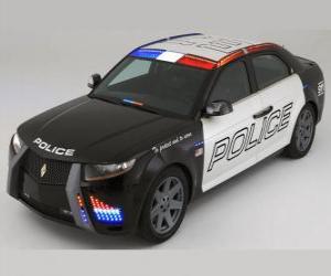 police car puzzle