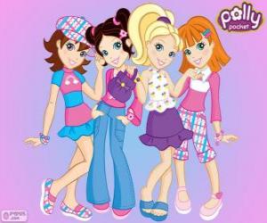 Polly Pocket and her friends puzzle