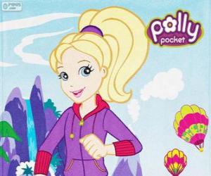 Polly Pocket with sportswear puzzle