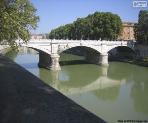 Ponte Giuseppe Mazzini, Rome puzzle