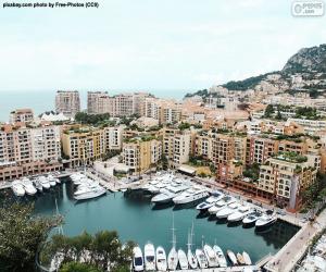 Port of Fontvieille, Monaco puzzle