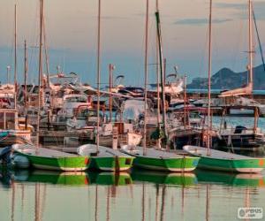 Port of L'Estartit, Catalonia, Spain puzzle