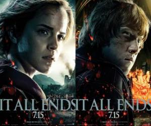 Posters Harry Potter and the Deathly Hallows (4) puzzle