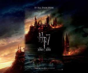 Posters Harry Potter and the Deathly Hallows (1) puzzle & printable jigsaw