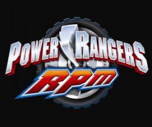 Power Rangers RPM Logo puzzle