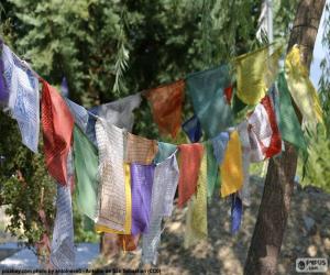 Prayer flags puzzle