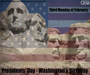 Presidents' Day - Washington's Birthday puzzle