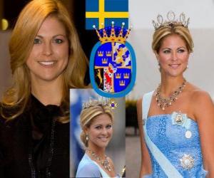 Princess Madeleine of Sweden puzzle