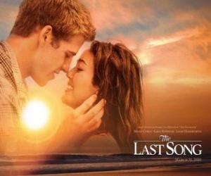 Promotional Poster The Last Song (Miley Cyrus and Liam Hemsworth) puzzle