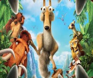 Protagonists of Ice Age puzzle