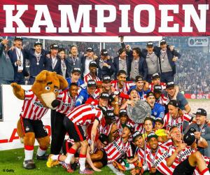 PSV Eindhoven champion 2014-2015 puzzle