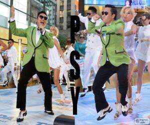 PSY (Park Jae-Sang), is a South Korean artist puzzle