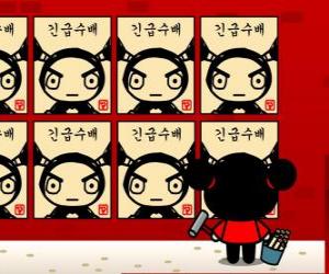 Pucca hanging posters puzzle