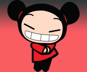 Pucca is a very cheerful and outgoing girl puzzle