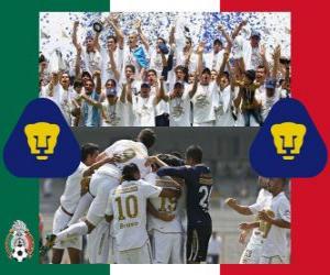 Pumas UNAM, Champion Clausura 2011 Mexico  puzzle