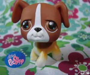 Puppy from the Littlest PetShop puzzle