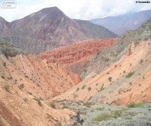 Quebrada de Humahuaca, Jujuy, Argentina puzzle