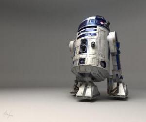 R2-D2, astromech droid (phonetically spelled Artoo-Detoo or Artoo-Deetoo, called  puzzle