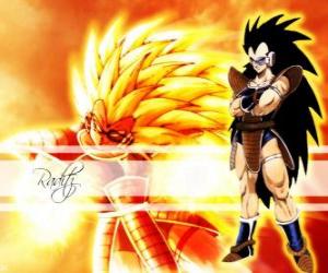 Raditz, a Saiyan, Son Goku's older brother who managed to survive the destruction of planet Vegeta puzzle