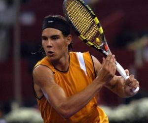 Rafa Nadal ready for a coup puzzle