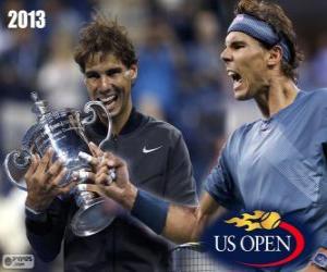 Rafael Nadal 2013 US Open Champion puzzle