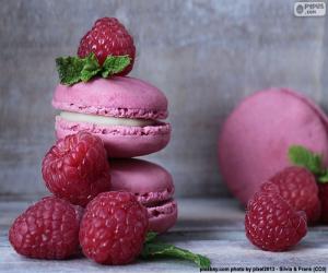 Raspberry Macarons puzzle