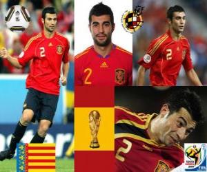 Raul Albiol (is killed by a pin) Spanish team defense puzzle