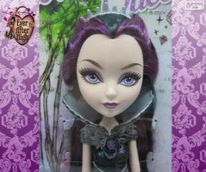 Raven Queen, leader of Rebels in Ever After High puzzle