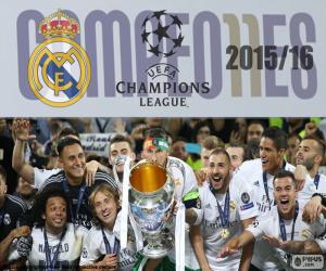 Real Madrid, 2015-2016 Champions puzzle