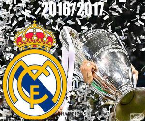 Real Madrid, Champions League 2016-2017 puzzle