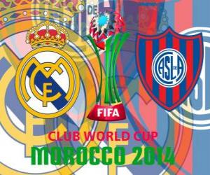 Real Madrid vs San Lorenzo. Final FIFA Club World Cup 2014 Morocco puzzle