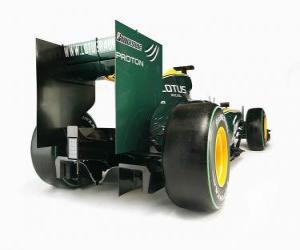 Rear View, Lotus T127 puzzle