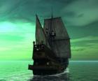 Antique ship - Carabela