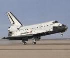 Space shuttle landing