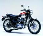 Classic road motorcycle (Kawasaki W650)