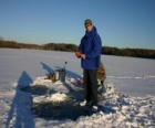 Ice fishing