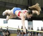 Yelena Isinbayeva jumping