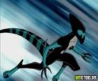 XLR8 or Accelerate running at maximum speed, XLR8 is one of the aliens in which becomes Ben 10