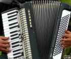 The accordion is a musical instrument of wind. It was invented by Friedrich Buschmann in 1822 in Germany